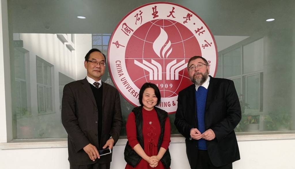 Visite à Pékin à la « China University of Mining and Technology », partenaire important de l'UMONS en Chine