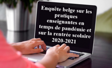Une enquête de l'UMONS auprès de 1000 enseignant(e)s analyse leurs pratiques pédagogiques durant le confinement