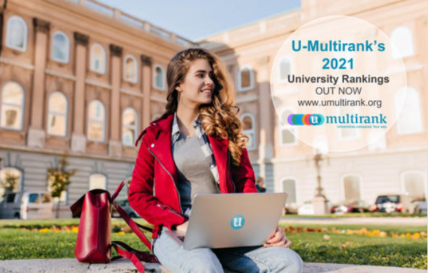 Classement U-Multirank 2021 : l’UMONS surpasse ses excellents scores de l’an dernier !
