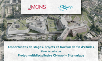 Premier colloque réussi du projet multidisciplinaire CHwapi - Site Unique avec la participation d'étudiants de l'UMONS
