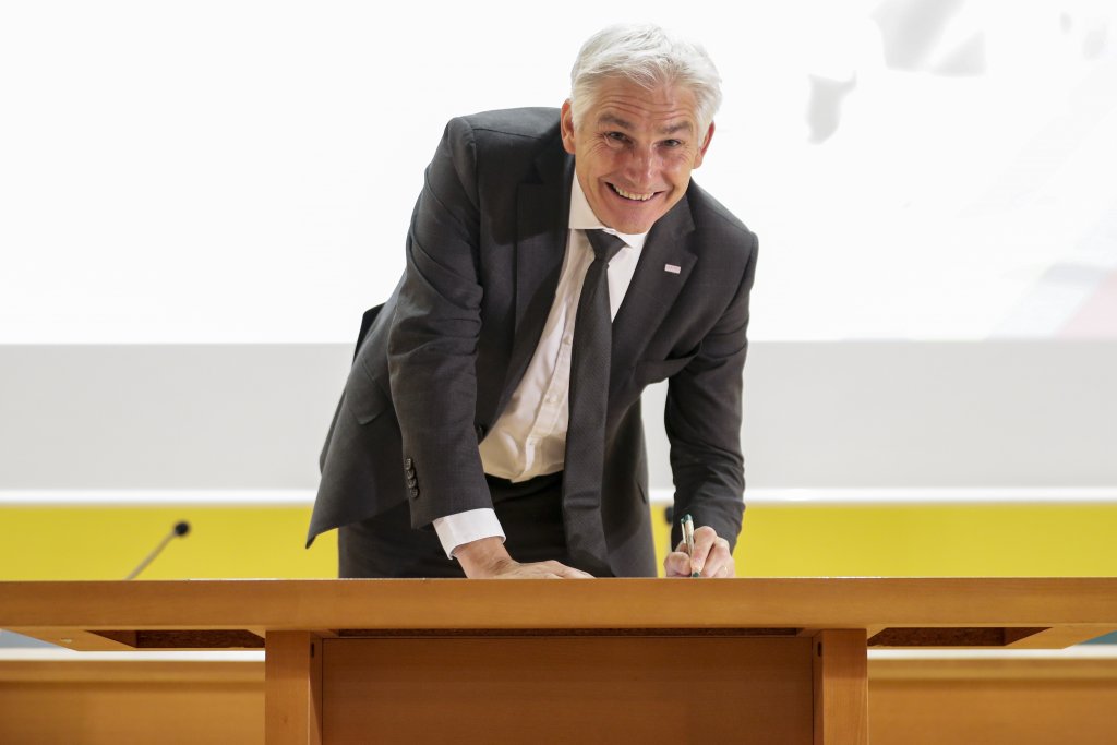 Le Recteur de l’UMONS désigné Président de l’Université européenne EUNICE lors de la 3ème Assemblée générale de l’Alliance à Santander