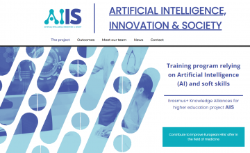 Première réunion en présentiel à Mons du projet Artificial Intelligence, Innovation & Society