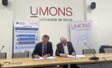 L’UMONS a donné le coup d’envoi de la Chaire en Electronique de l’Energie en partenariat avec Alstom