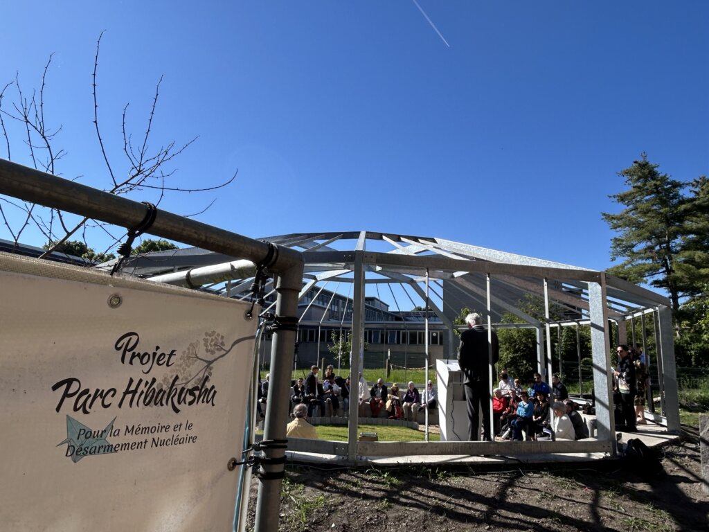 Le parc Hibakusha de l’UMONS renaît pour porter un message de paix