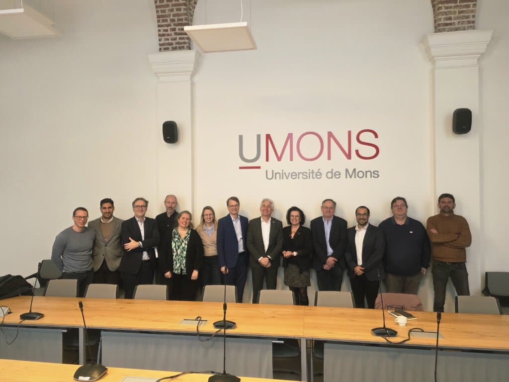 A Finnish delegation visits UMONS to strengthen european cleantech collaborations