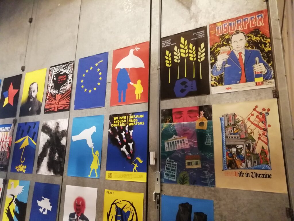 164 œuvres du monde entier exposées à l'occasion de l’exposition internationale d’art graphique « Solidarité avec l’Ukraine ! »