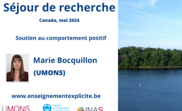 Séjour de recherche 2024 – Marie Bocquillon