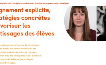 Salon de l'Education de Marche-en-Famenne - Deux conférences sur l'enseignement explicite