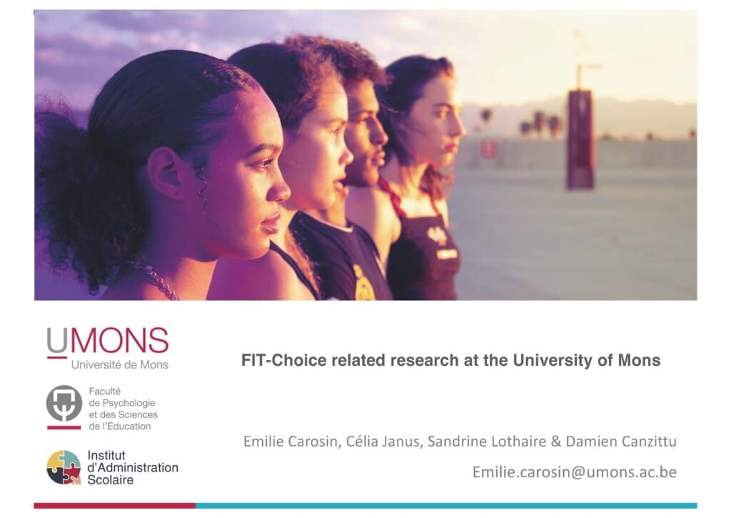 Rencontre internationale du réseau FIT-Choice à Oxford début juillet