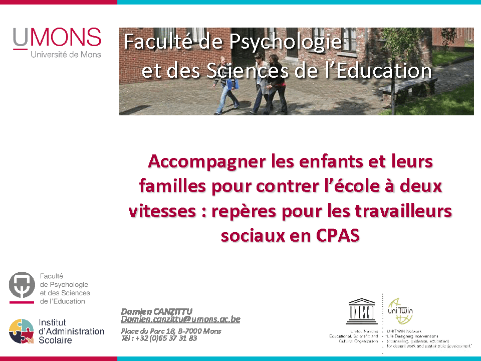 Damien Canzittu est intervenu aux États généraux de l’insertion – L’école à deux vitesses commence à la maison : comment les CPAS peuvent-ils contribuer à plus d’égalité dès l’enfance ?