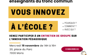 Appel à volontaires : enseignants du tronc commun