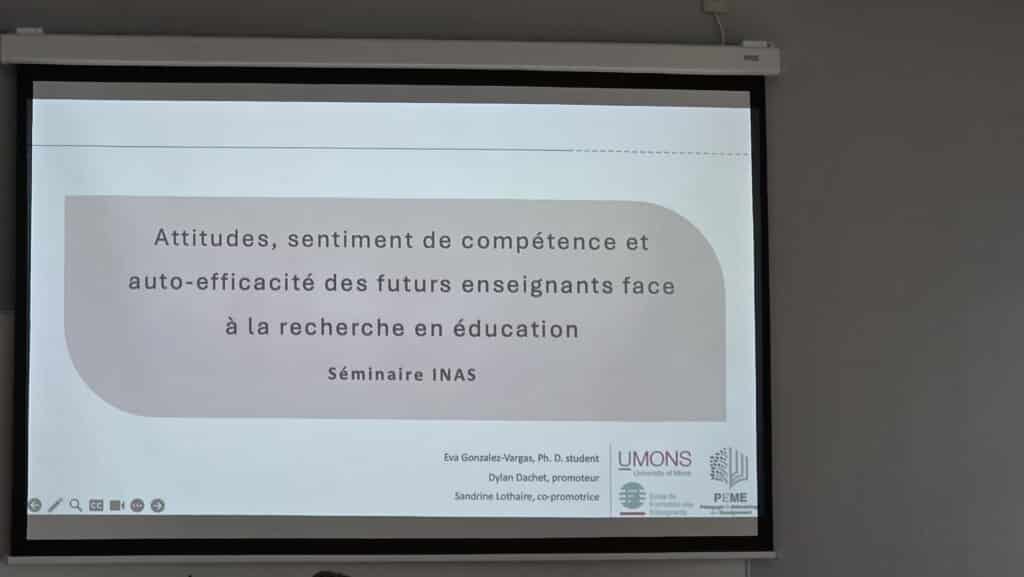 Séminaire INAS – Regards croisés : Implémentation de ou la RFIE au sein du consortium GOProf !
