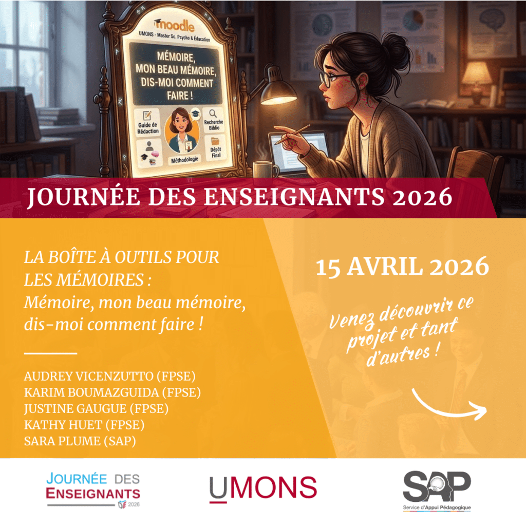 Journée des enseignants 2026 à l'UMONS