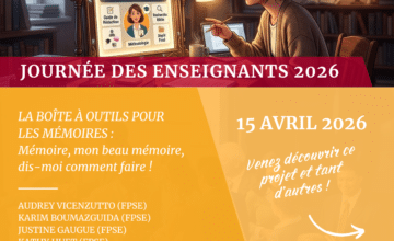 Journée des enseignants 2026 à l'UMONS