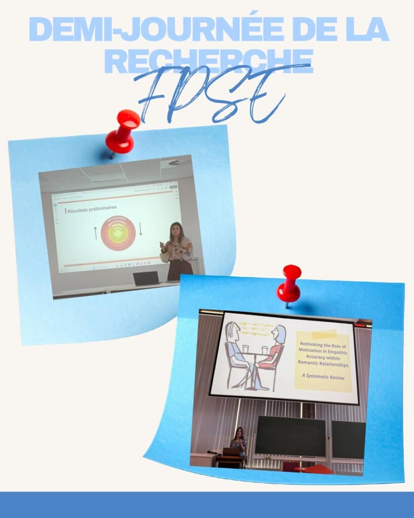 Demi-journée de la recherche à la FPSE