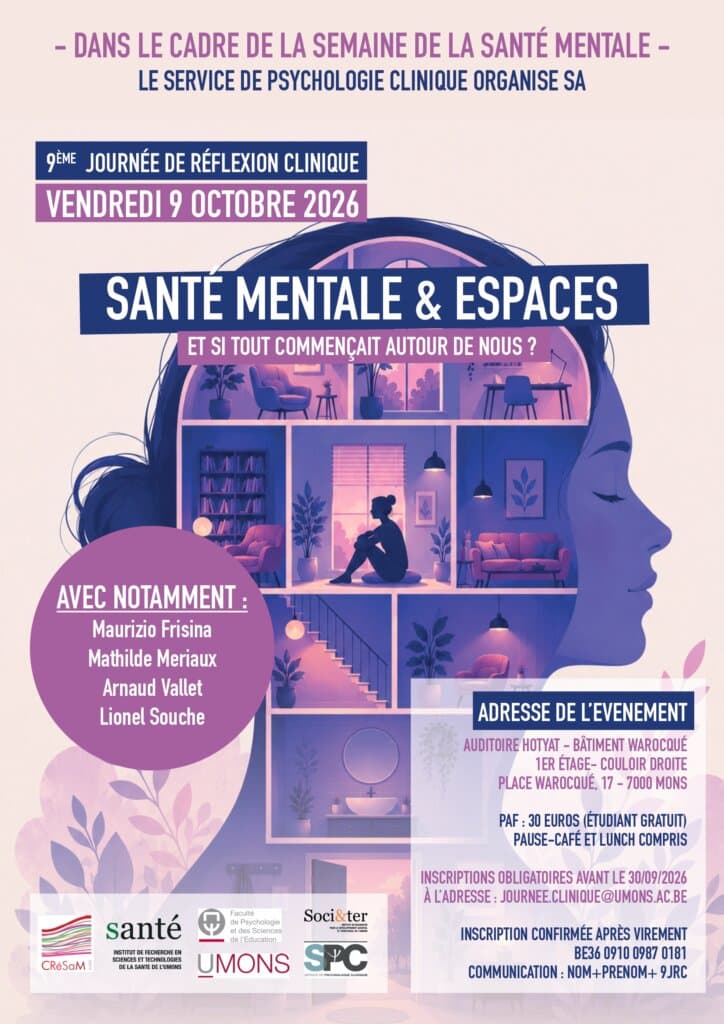 9ème Journée de Réflexion Clinique : Santé Mentale et Espaces