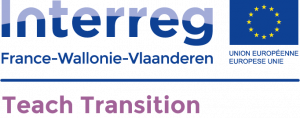 Logo : Interreg - Teach Transition