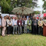 Les représentants malgaches et européens lors du lancement du projet Hayka