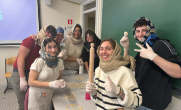 Atelier culinaire avec les étudiants de première bachelier – Master class « Opération Pelmenis ! »