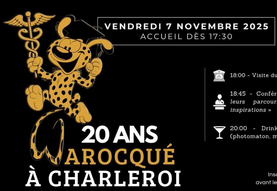 Photo illustrant l’événement suivant: la Faculté Warocqué célèbre les 20 ans du Bachelier en Sciences de gestion à Charleroi.