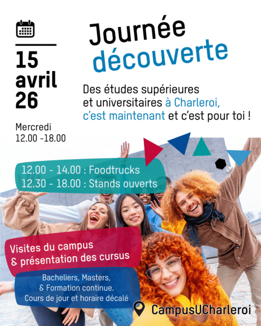 Photo illustrating the following event: Journée découverte du CampusUCharleroi
