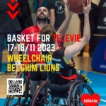 Basket For Télévie-Wheelchair Belgium Lions