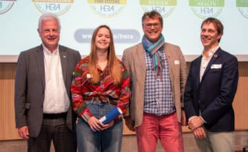 Louise Lemineur, diplômée de la Faculté Polytechnique de l'UMONS,  lauréate du HERA Award 2026 en Sustainable Economy