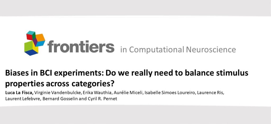 Biases in BCI experiments: Do we really need to balance stimulus properties across categories?