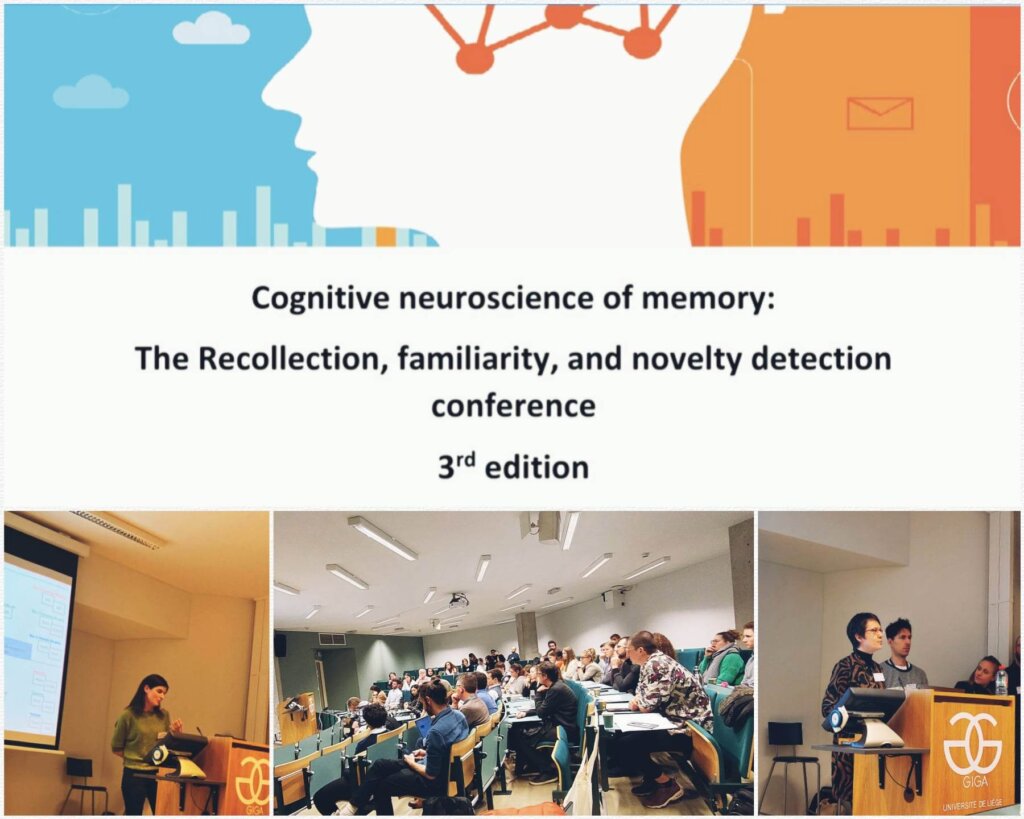 Participation à la 3e édition de la Recollection, familiarity, and novelty detection conference