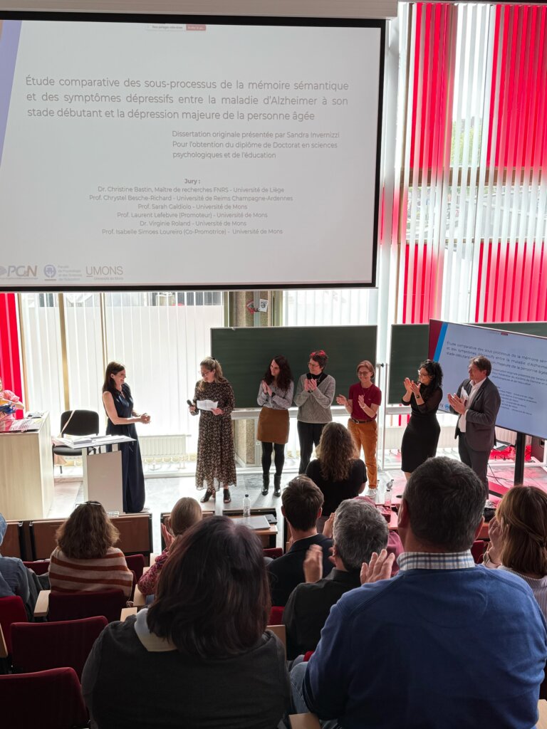 Thèse soutenue : Etude des processus sémantiques et des symptômes dépressifs entre maladie d'Alzheimer et dépression
