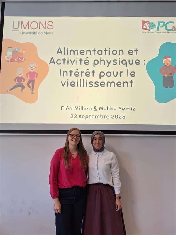 Activité physique, alimentation et vieillissement cognitif : Le PCN rencontre les aînés de la Ville de Mons