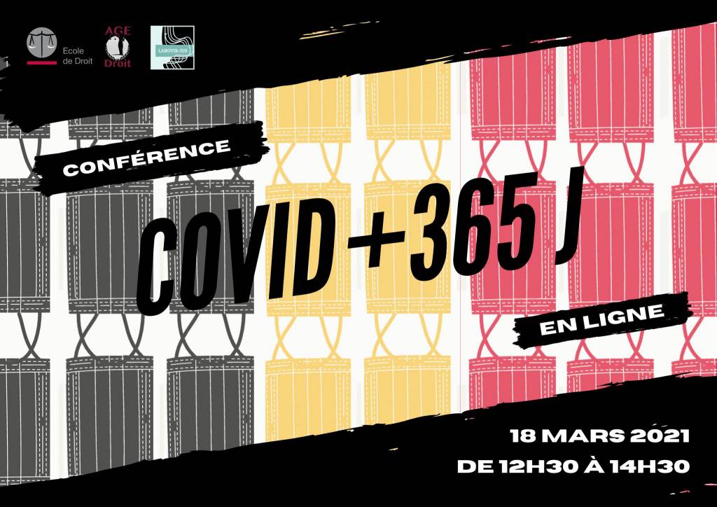 Conférence-débat Covid +365J ce jeudi 18 mars