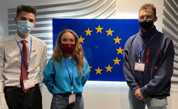 Deux étudiants de l'École de Droit (UMONS) représentent le Hainaut à la Conférence sur l'Avenir de l'Europe