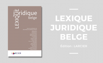 Parution : Lexique juridique belge