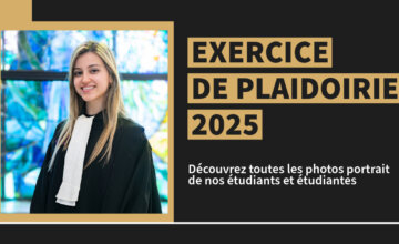 Exercice de plaidoirie 2025 : toutes les photos portrait de nos étudiants et étudiantes
