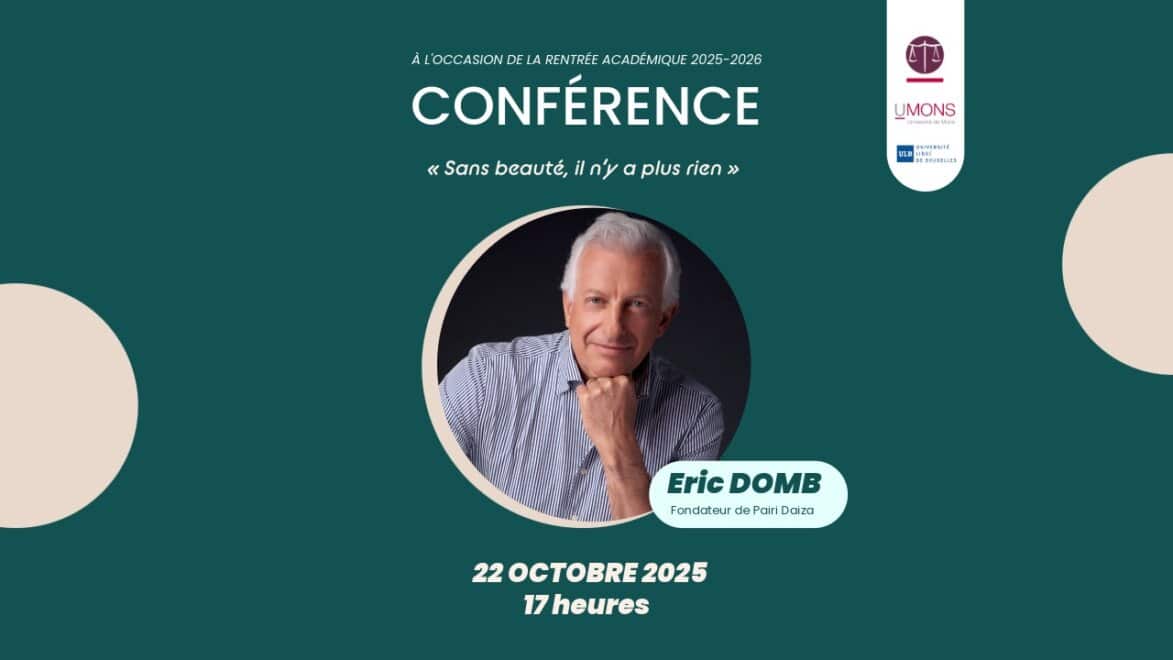 Photo illustrant l’événement suivant: Conférence d'Eric Domb, fondateur de Pairi Daiza