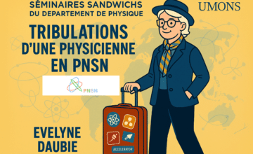 Une membre du Service donne un séminaire sandwichs
