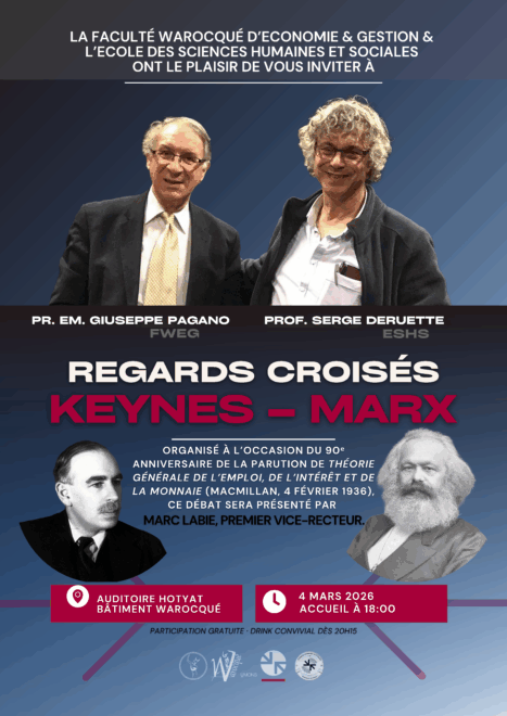 Photo illustrant l’événement suivant: Quand Marx rencontre Keynes : un débat pour comprendre l’économie d’aujourd’hui