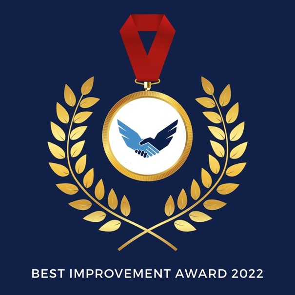 La JEWaC’S reçoit le prix du Best Improvement Award